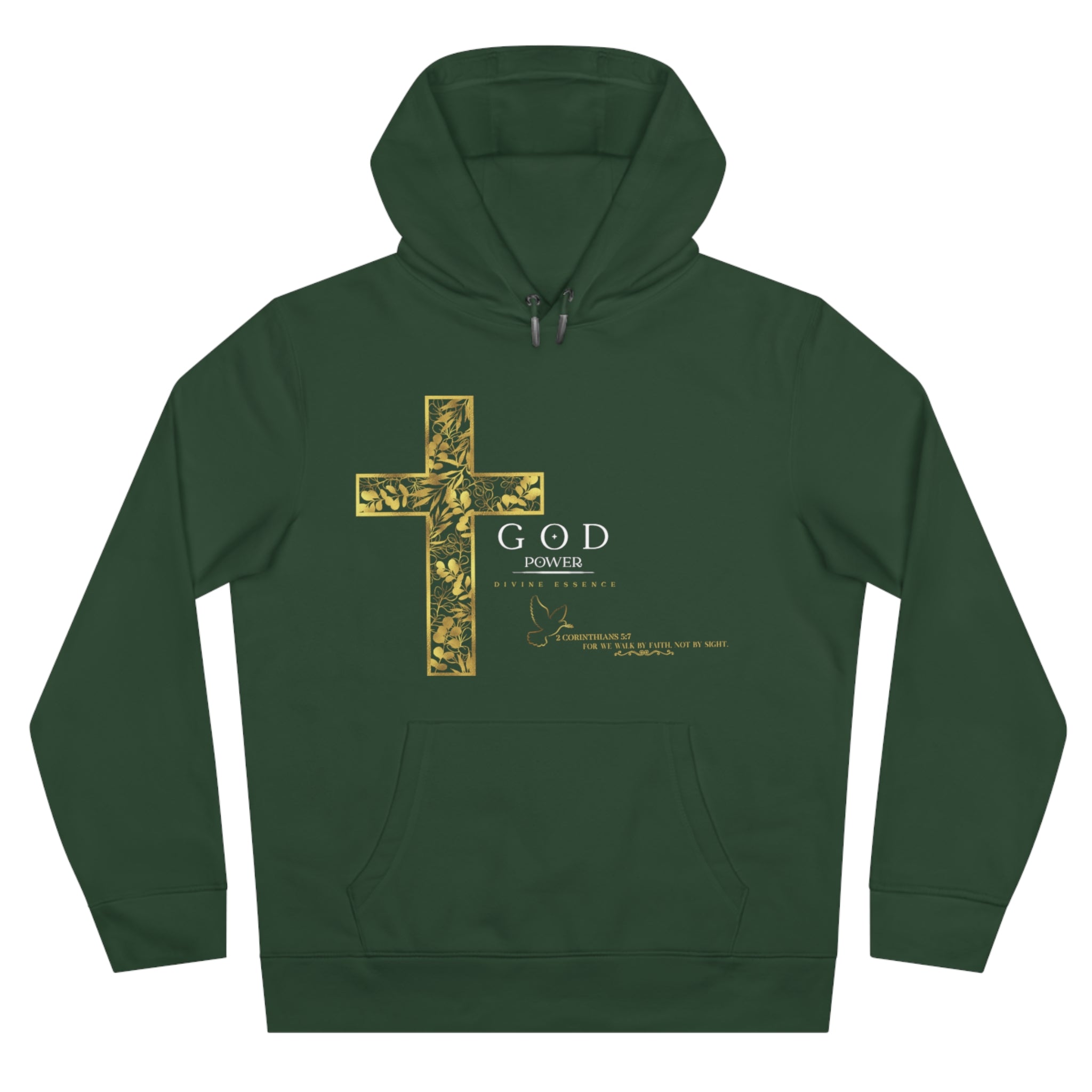 God Power Hoodie-Corinthians 5:7 Hoodie
