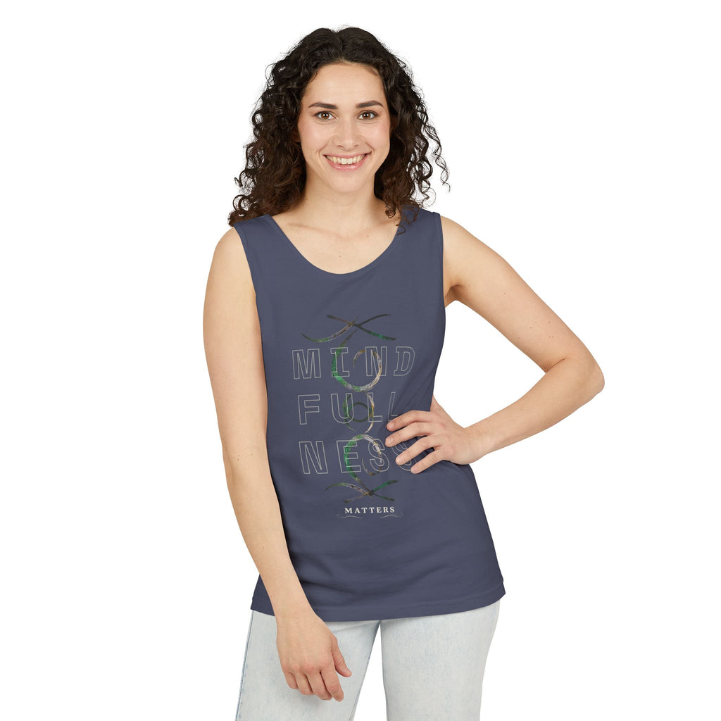 Mindfulness Matters Tank Top — Meditation/Yoga Inspirational Tank