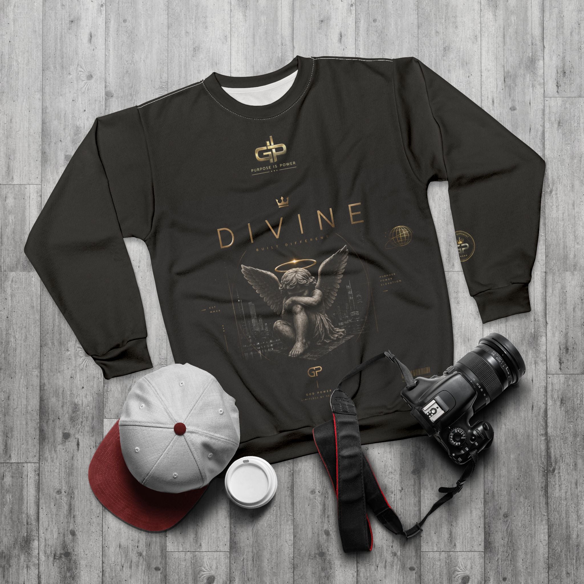 Divine Angel Graphic Sweatshirt