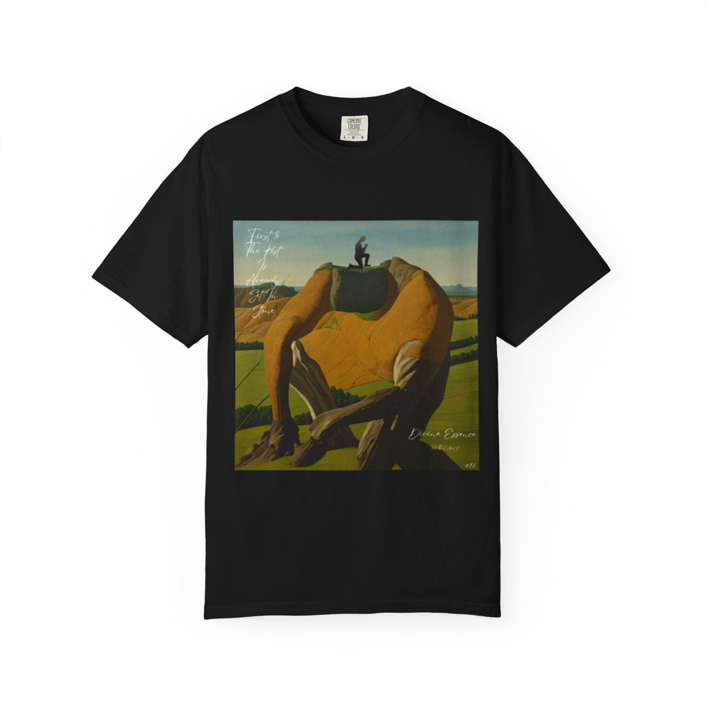 T-Shirt — Surreal Giant and Rider Art Print Tee