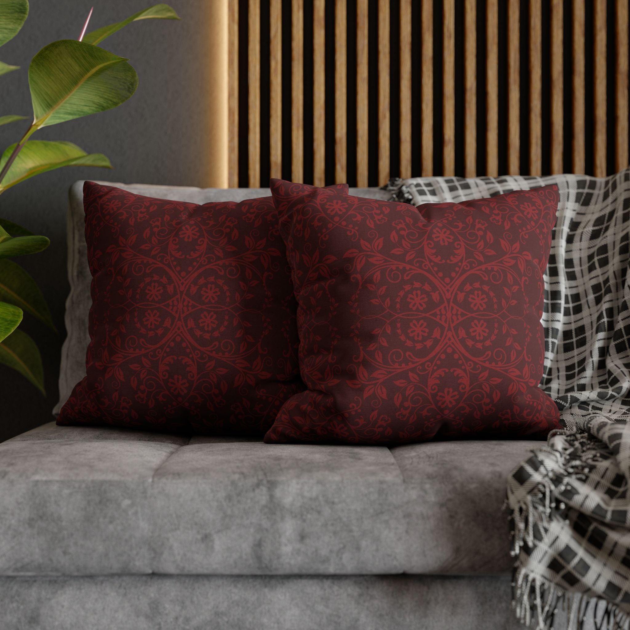 Burgundi Accent Pillow