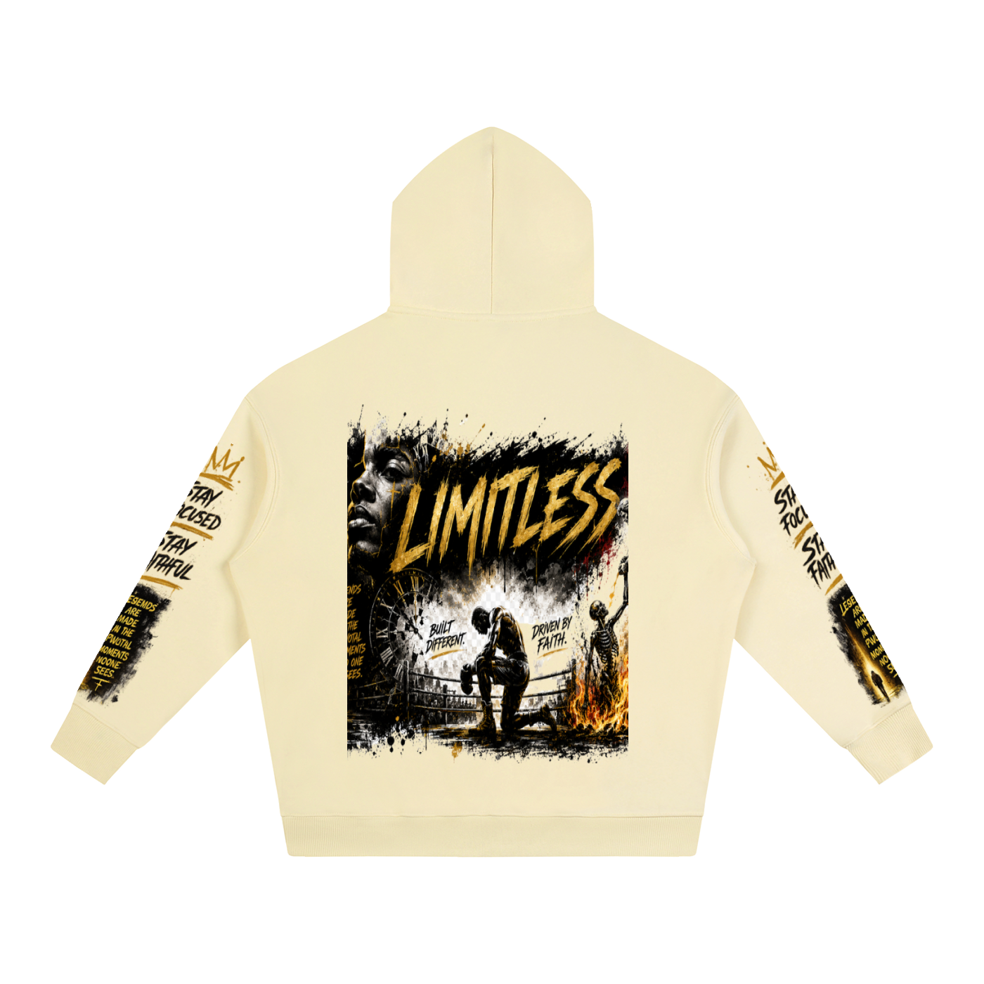 Oversize Fleeced Hoodie
