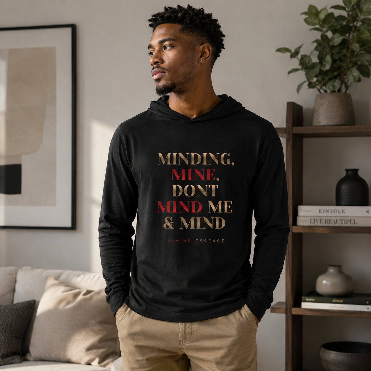 Minding Mine Graphic Hoodie
