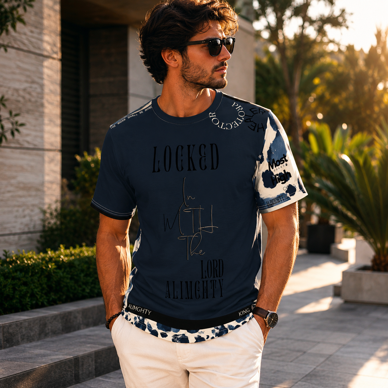 Locked In With The Lord Graphic Tee