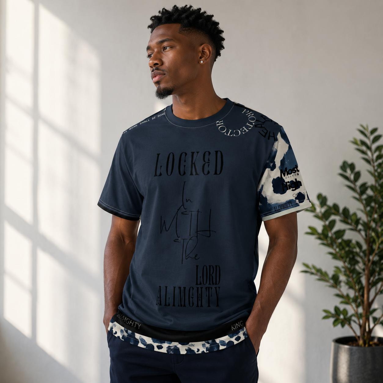 Locked In With The Lord Graphic Tee