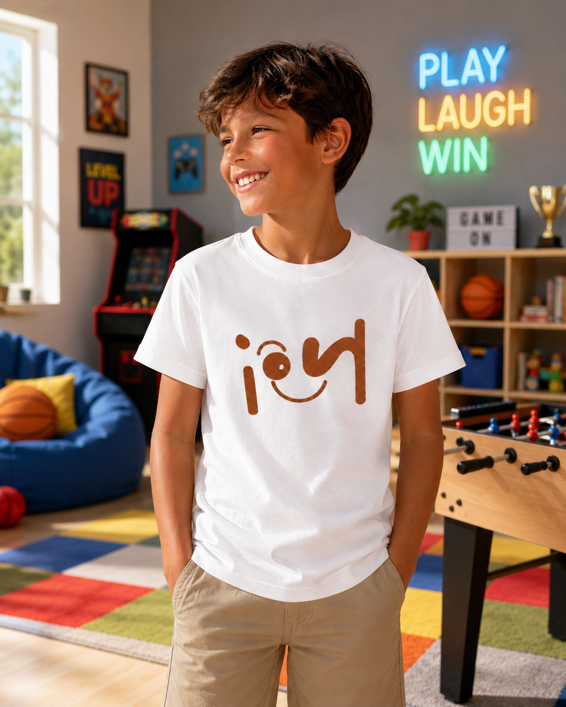 Joyful Spirit™ Youth Tee-Brown