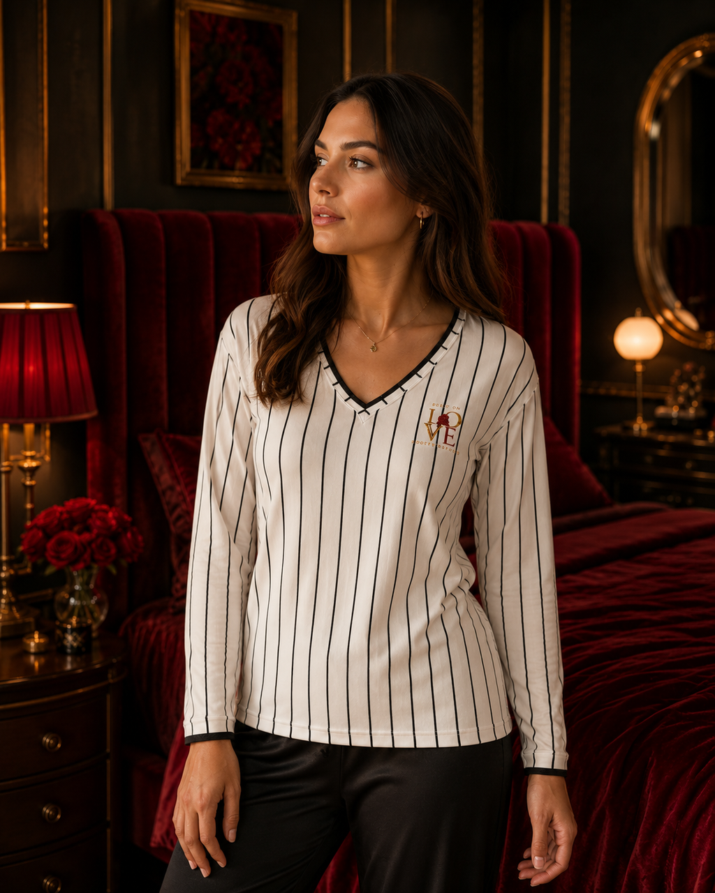 Everlove™ V-Neck Long Sleeve Top