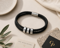 Legacy Bound™ Braided Leather Bracelet