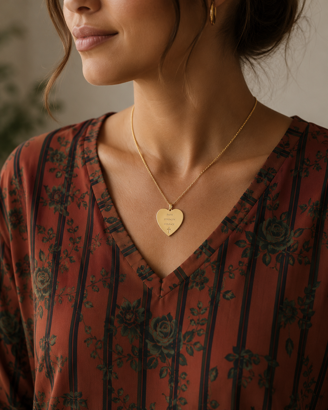 Heart of Grace™ Personalized Photo Pendant