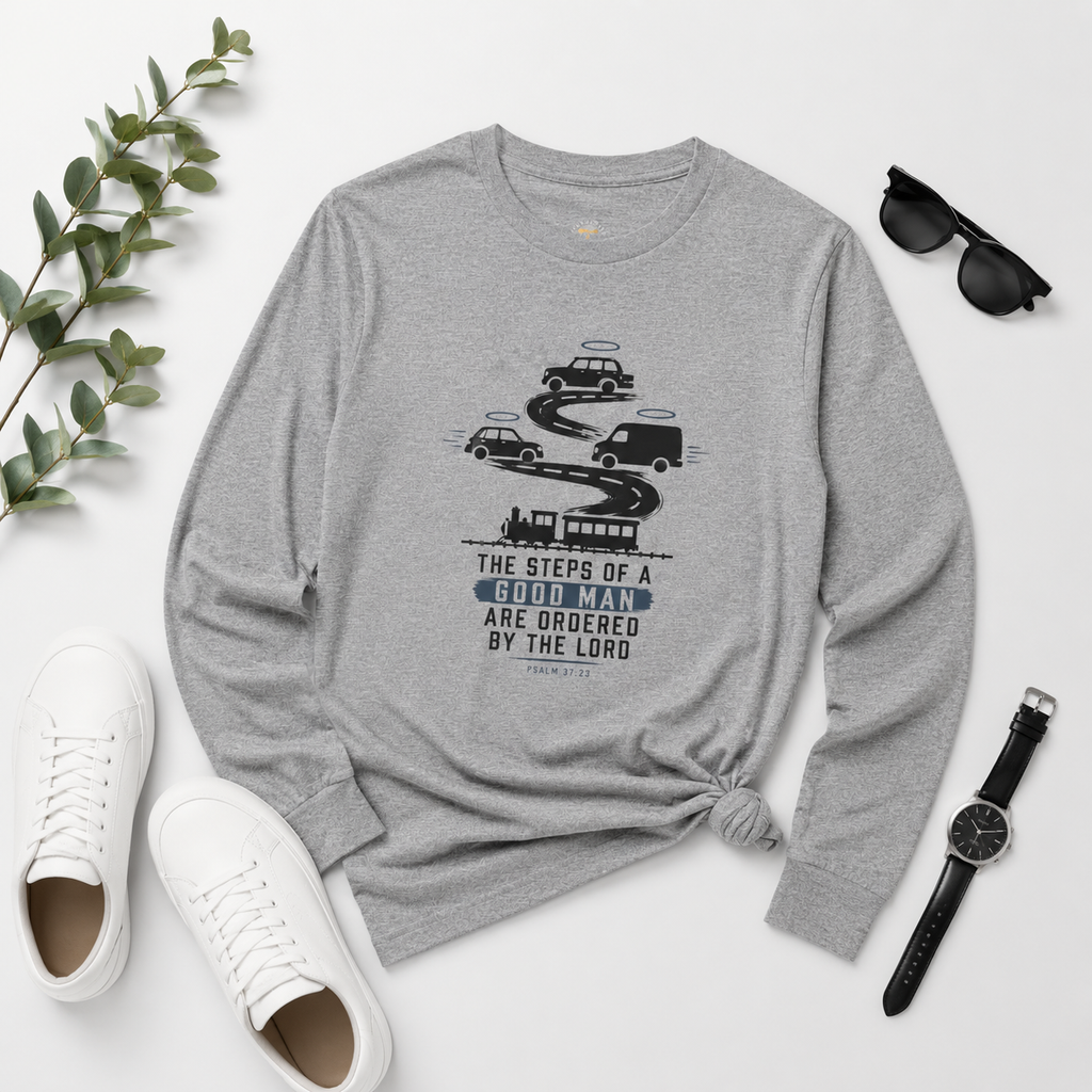 Walk in His Ways™ Youth Long Sleeve Tee