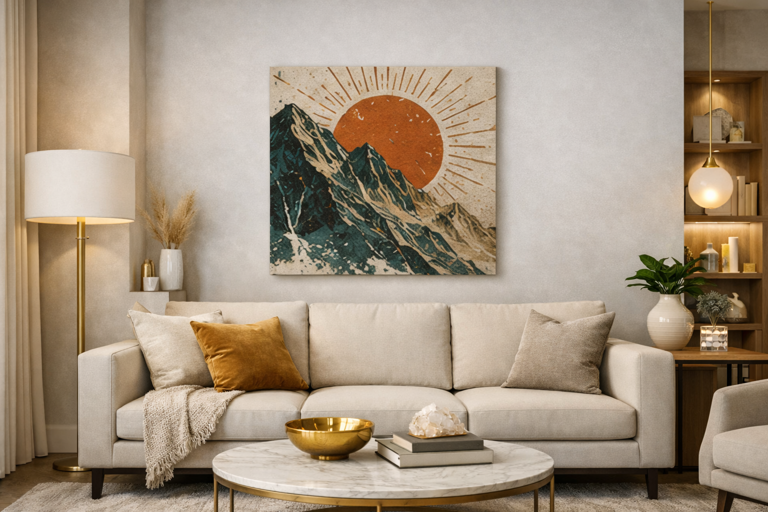 Tranquil Highlands Canvas