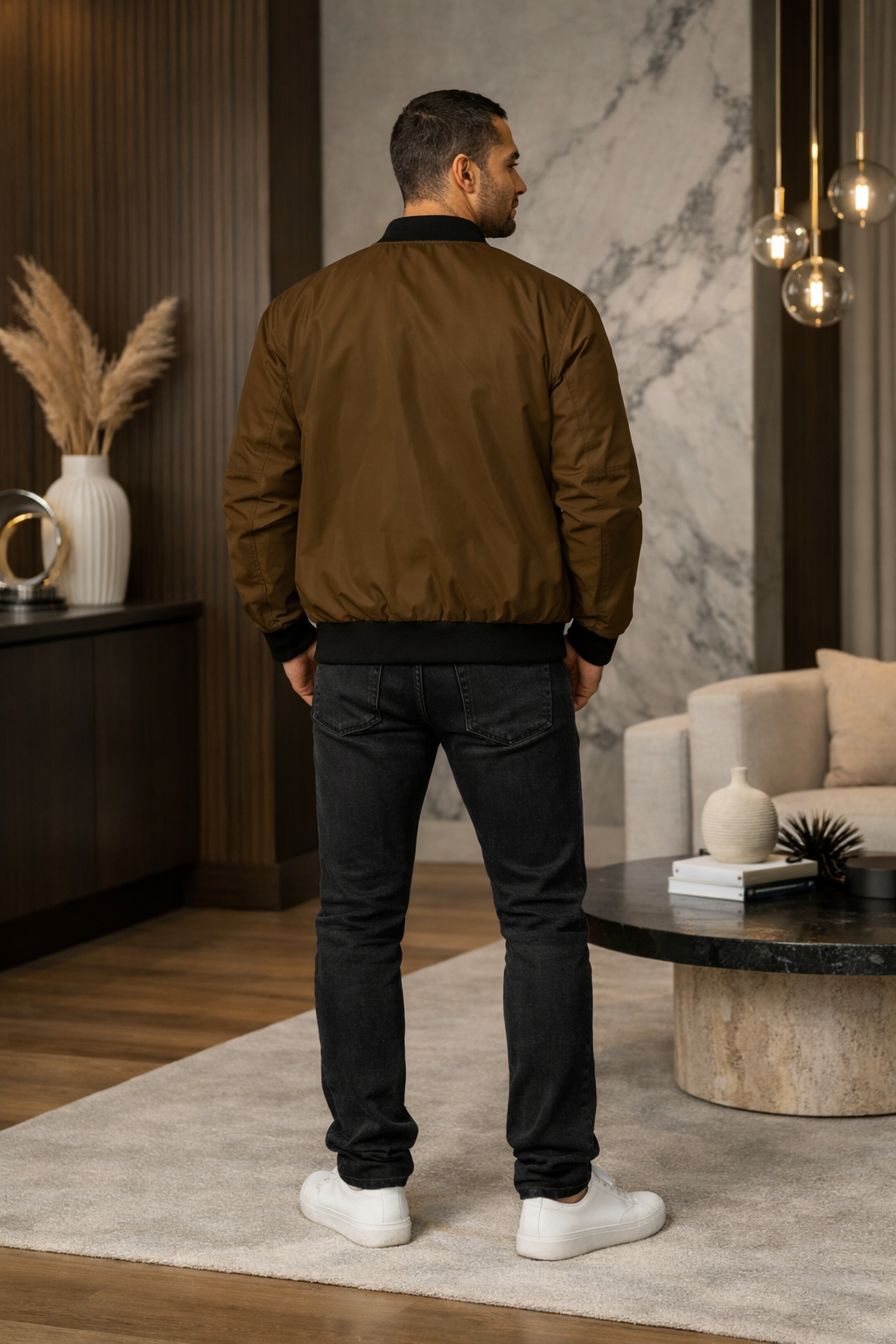 Exxenze Signature Bomber Jacket