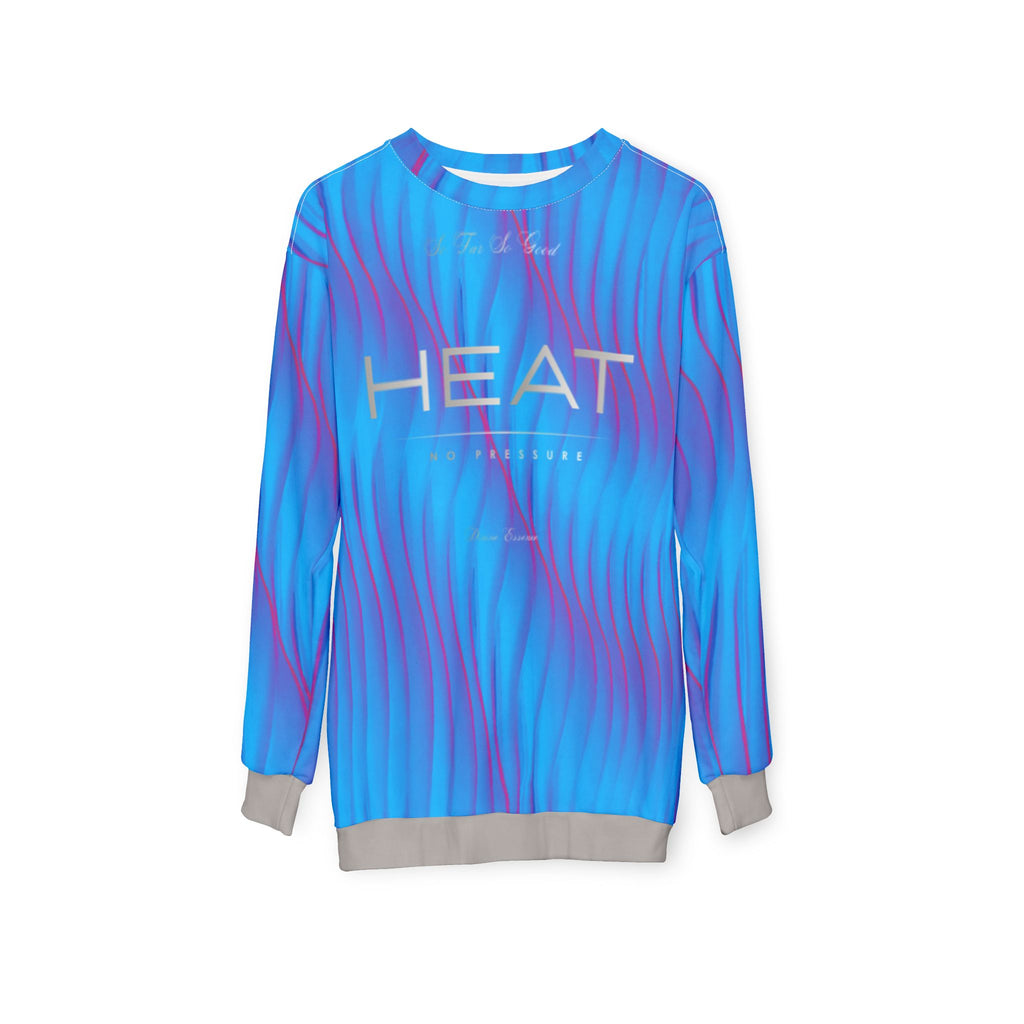 Blue 'HEAT' Wave Sweatshirt