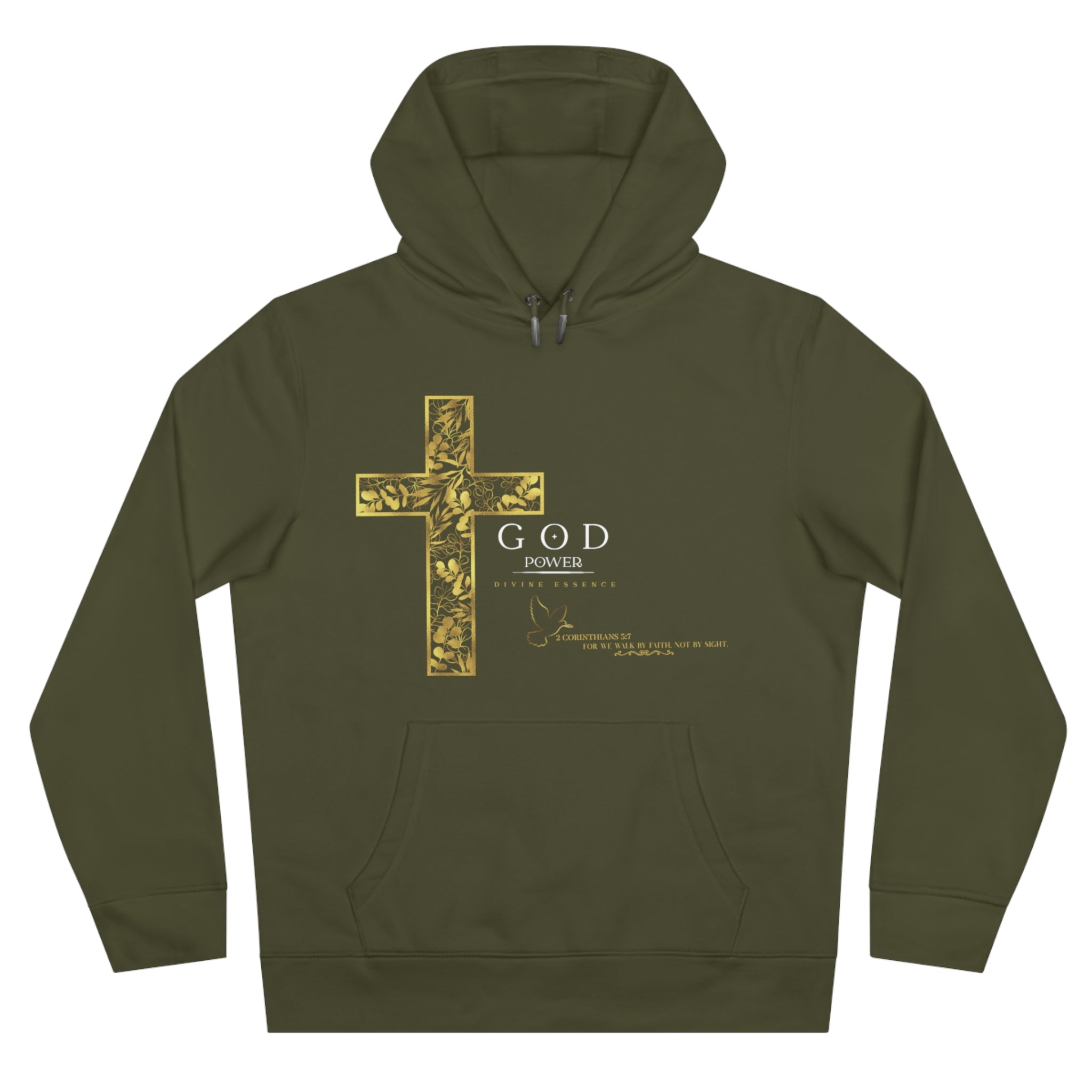 God Power Hoodie-Corinthians 5:7 Hoodie
