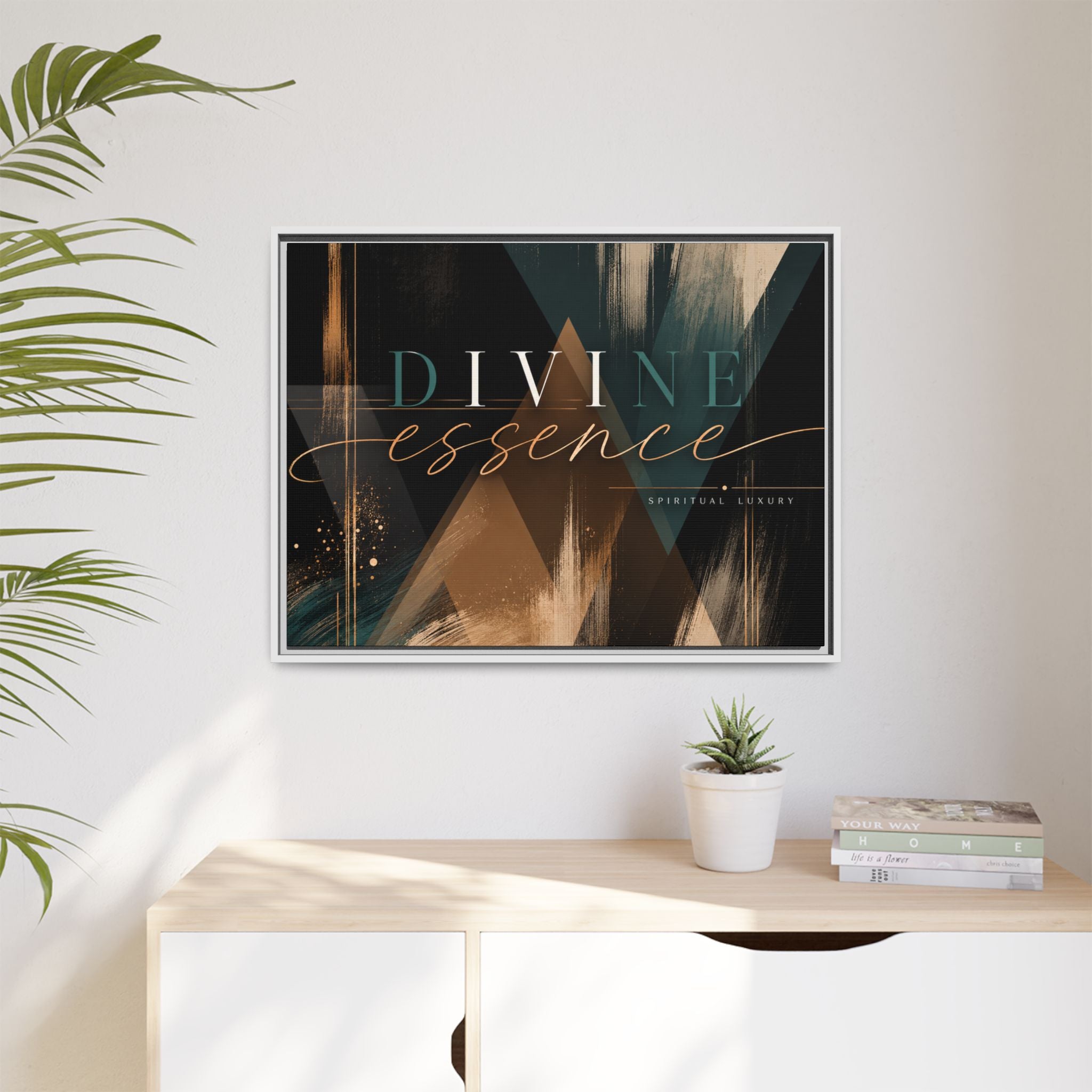 Divine Essence" Abstract Spiritual Luxury Wall Decor