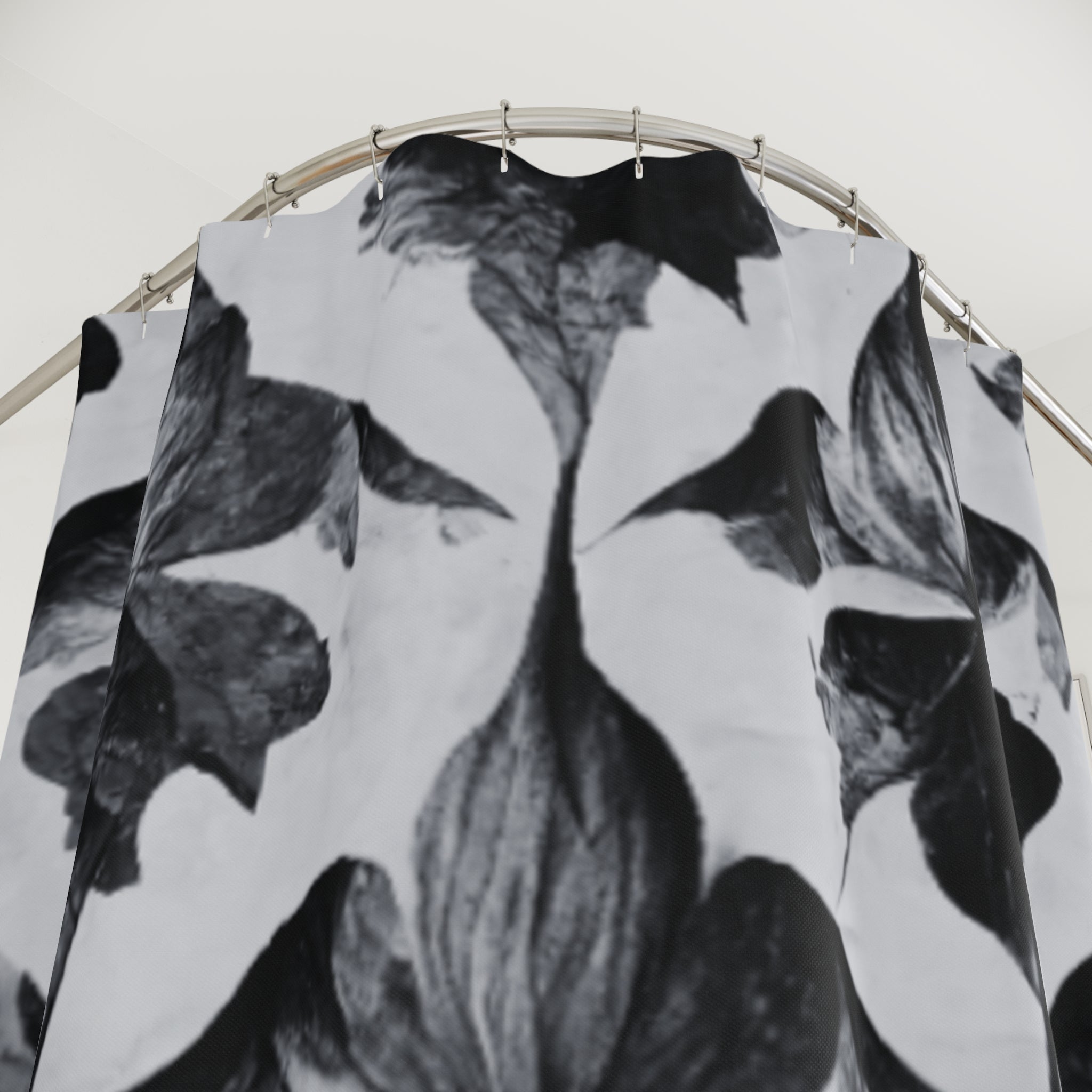 Midnight Botanica™ Shower Curtain