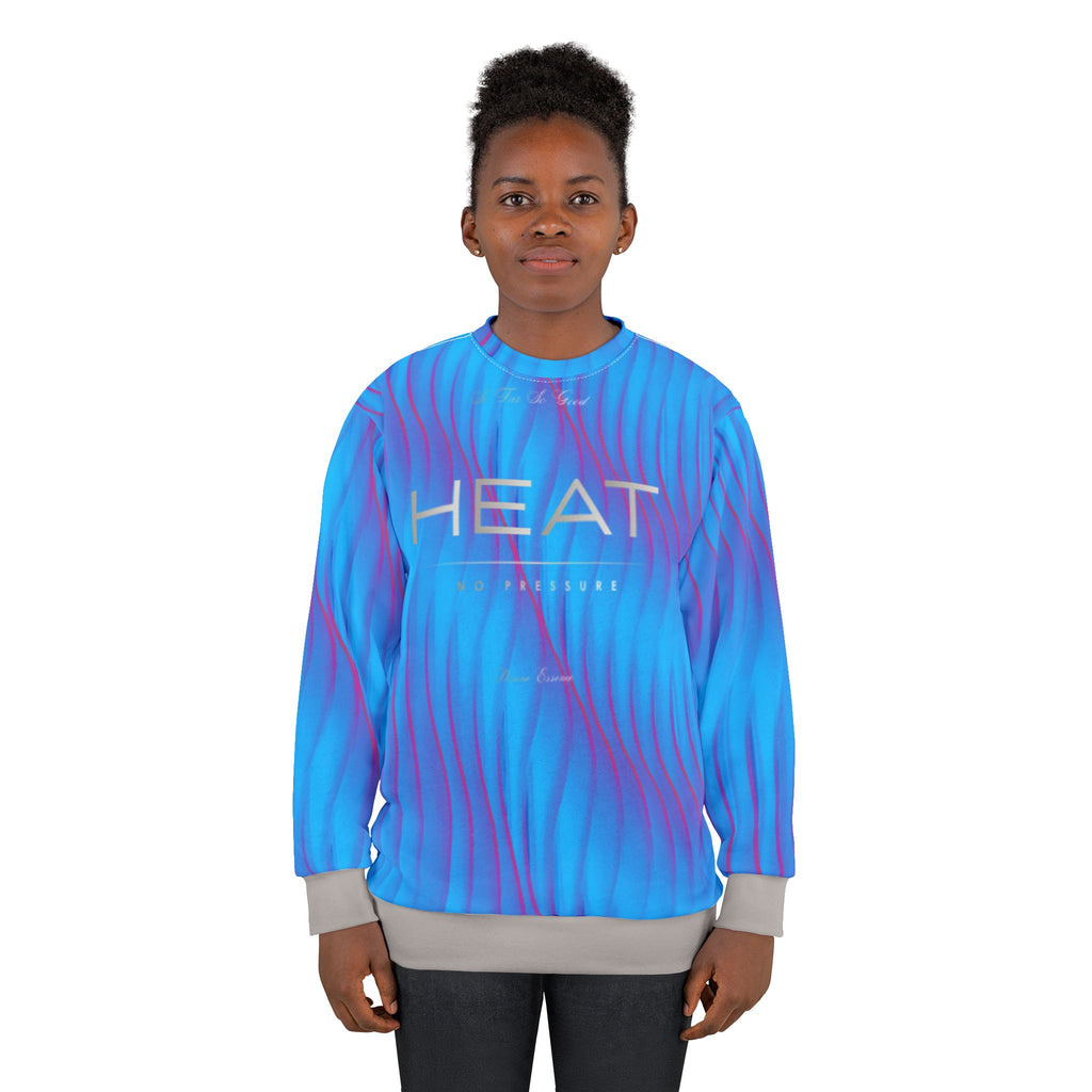 Blue 'HEAT' Wave Sweatshirt
