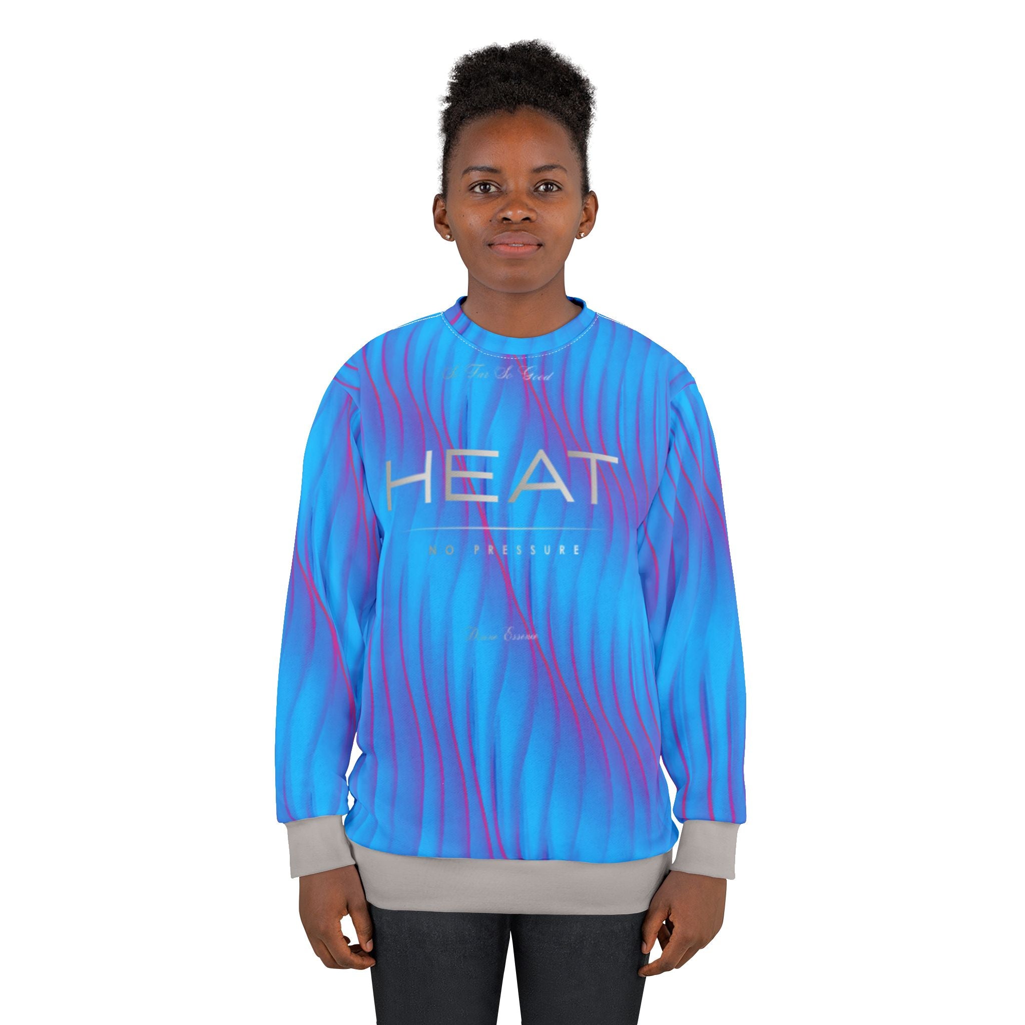 Blue 'HEAT' Wave Sweatshirt