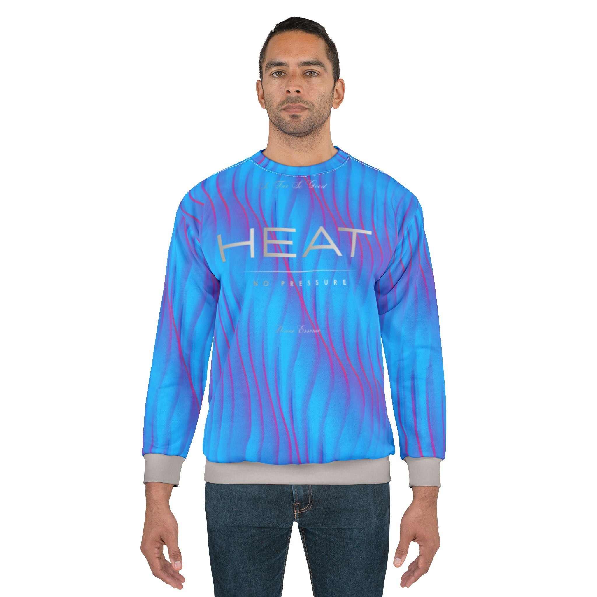 Blue 'HEAT' Wave Sweatshirt
