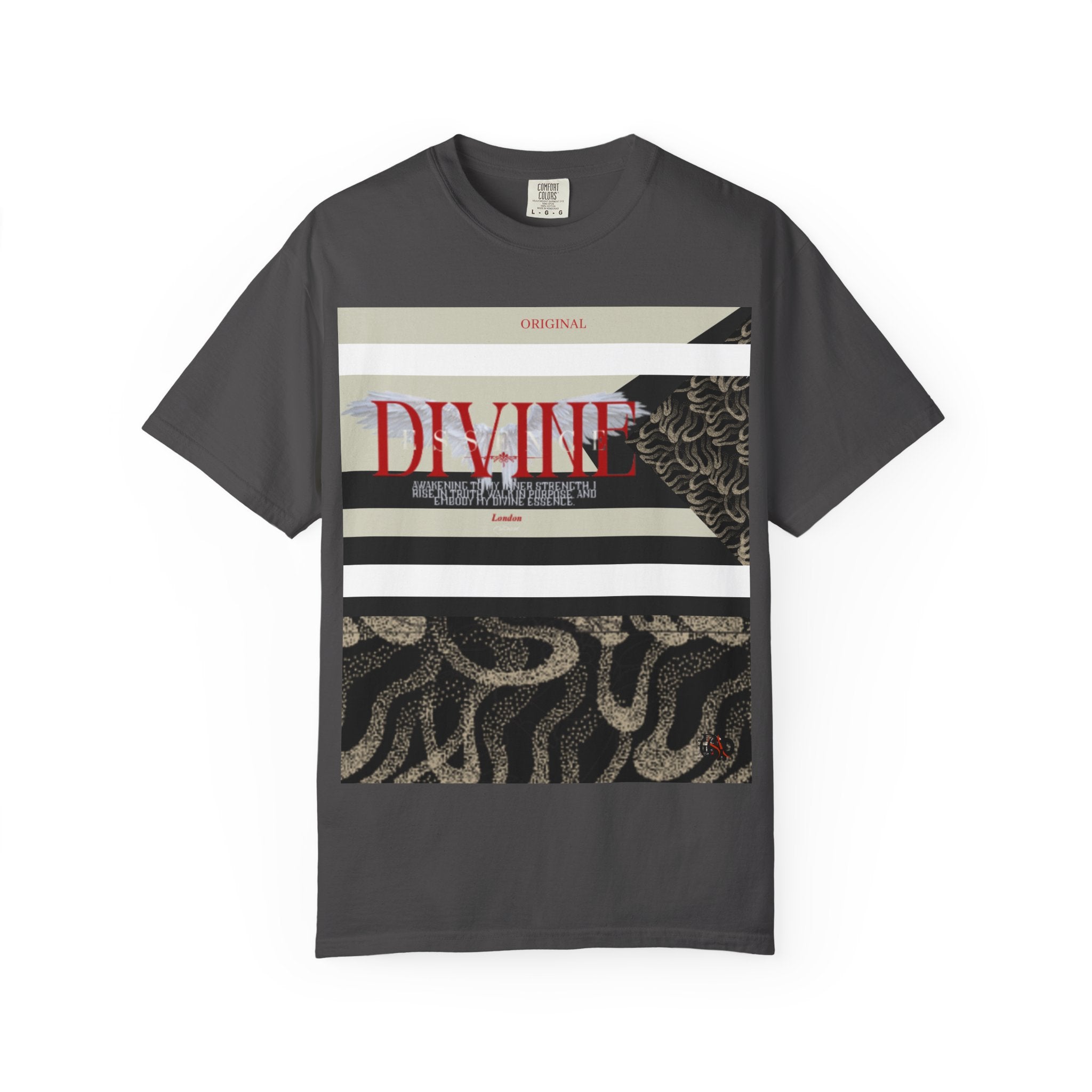 Divine Graphic T-Shirt — Vintage Snake Print Tee