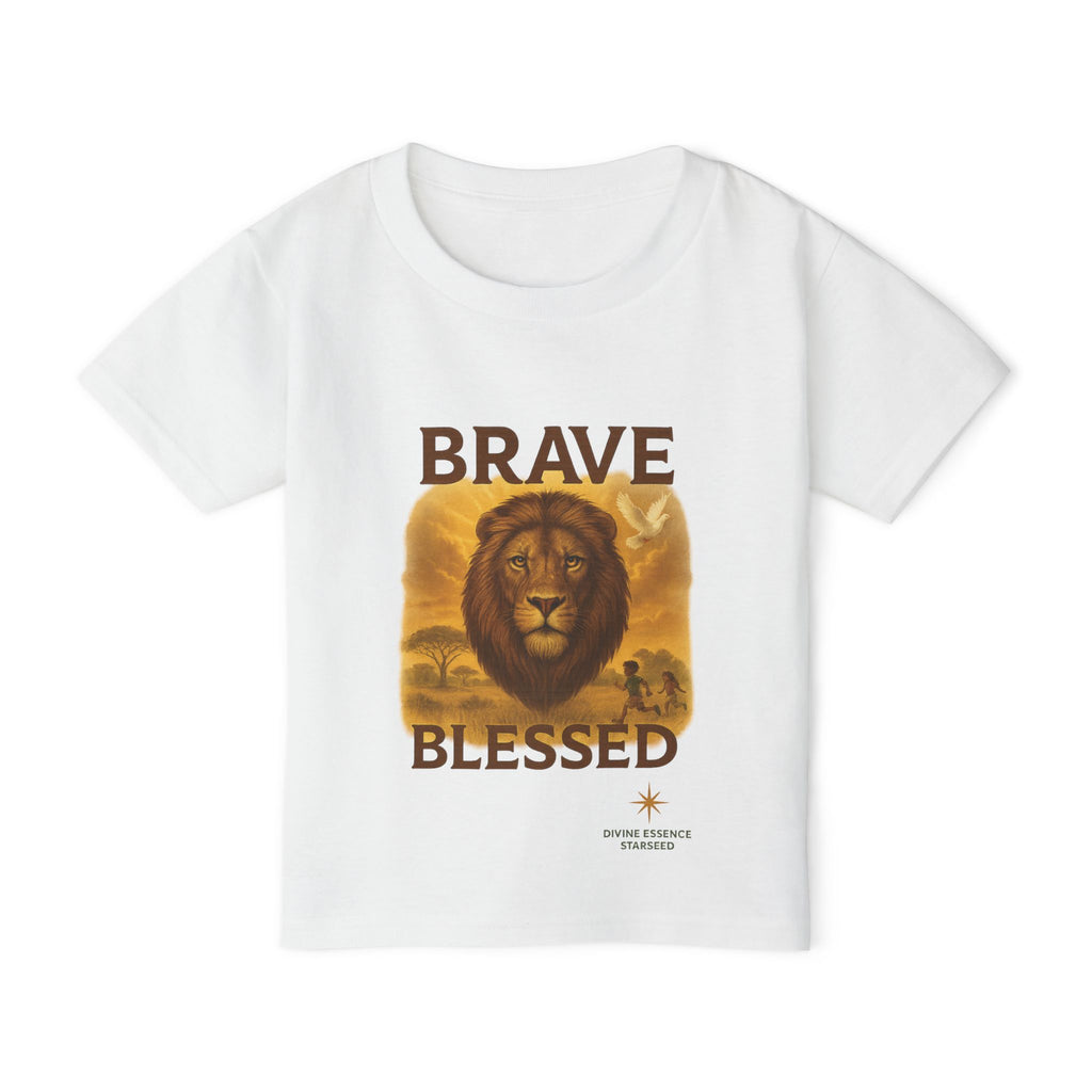 Brave & Blessed Toddler T-Shirt | Cute Kids Tee