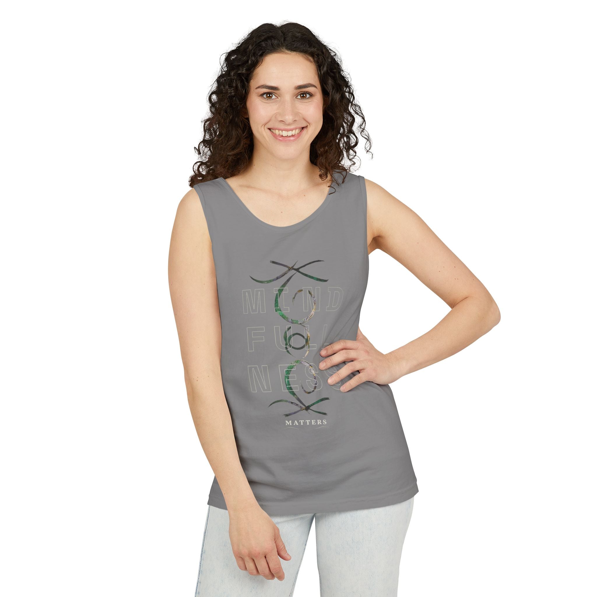 Mindfulness Matters Tank Top — Meditation/Yoga Inspirational Tank
