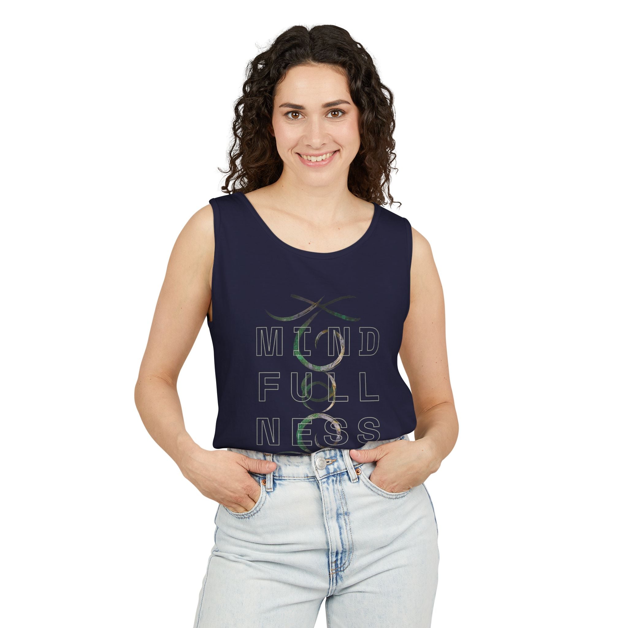 Mindfulness Matters Tank Top — Meditation/Yoga Inspirational Tank