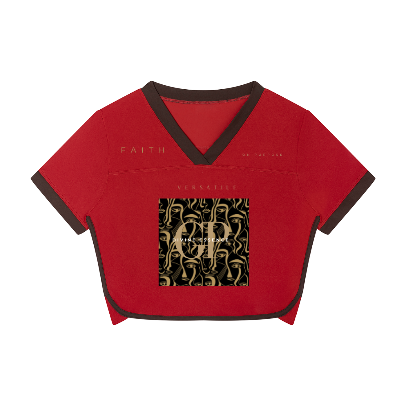 women,tshirt,croptop,vneck,shortsleeve,skinnyfit,summer,lightweight,thin,breathable,stretch,polyamide,elastane,activewear,athleisure,gym,running,yoga,fitness,training,casual,dailywear,sporty,elegant,basics,performance,gpcolorblock,godpower,softtouch,quickdry,summeressential,lifestyle