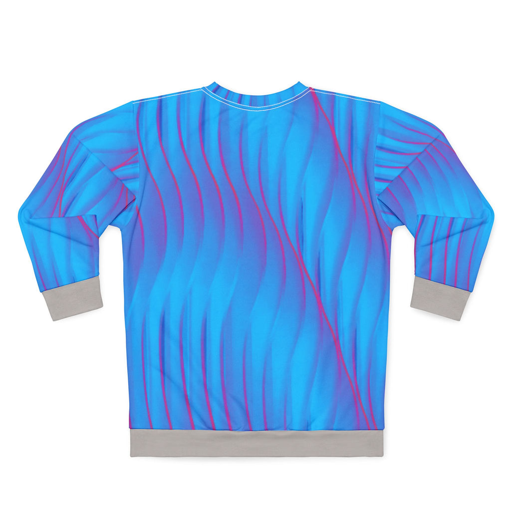 Blue 'HEAT' Wave Sweatshirt