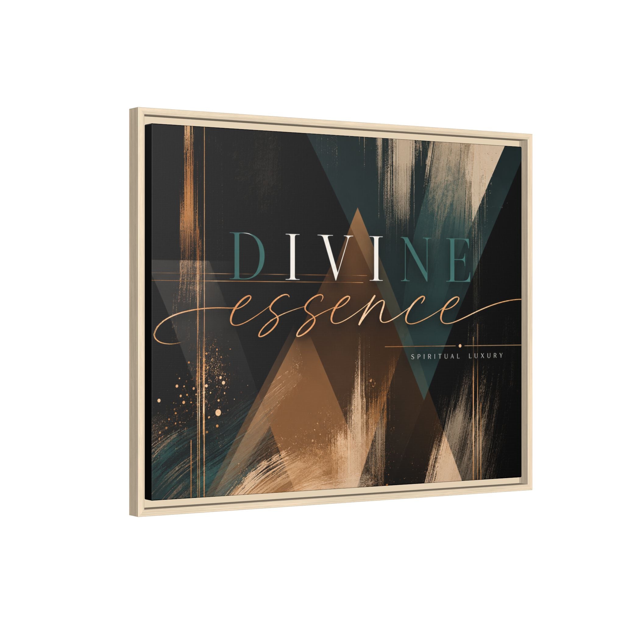 Divine Essence" Abstract Spiritual Luxury Wall Decor