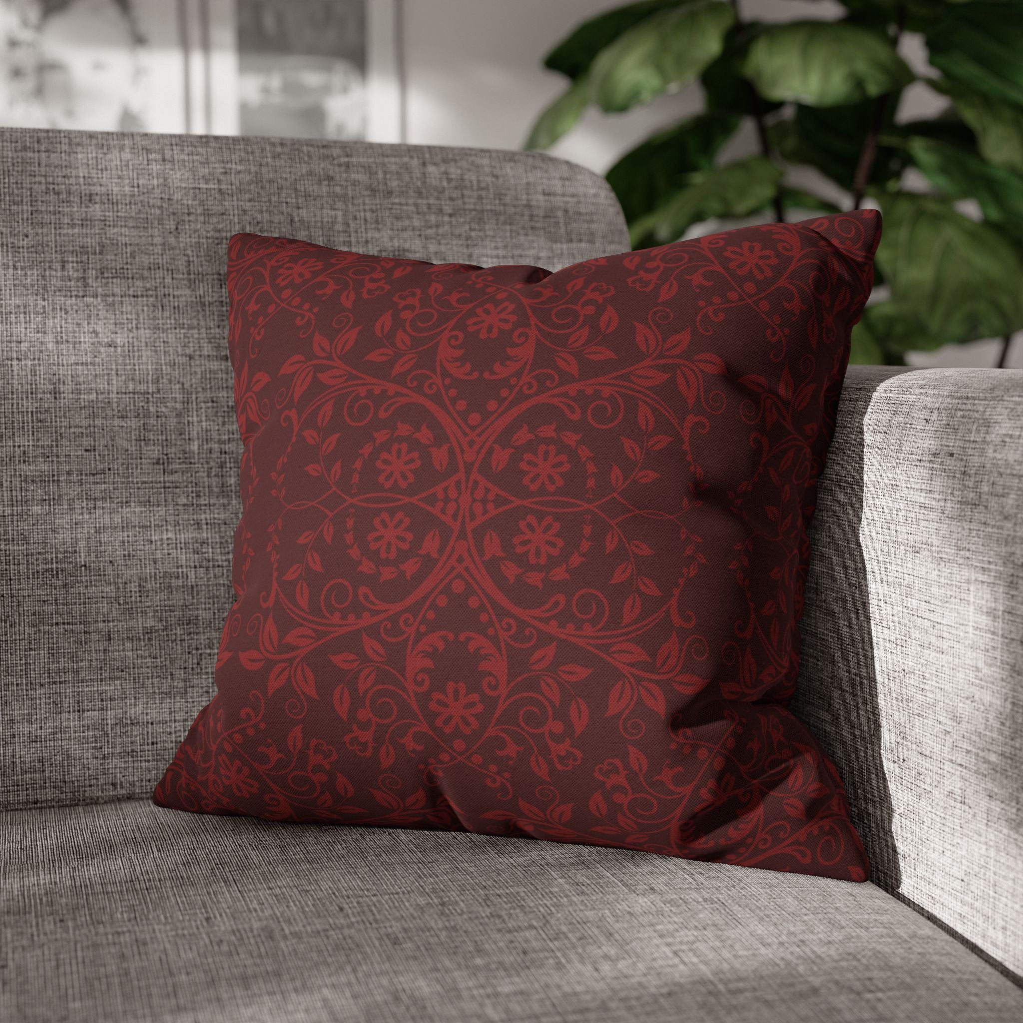 Burgundi Accent Pillow