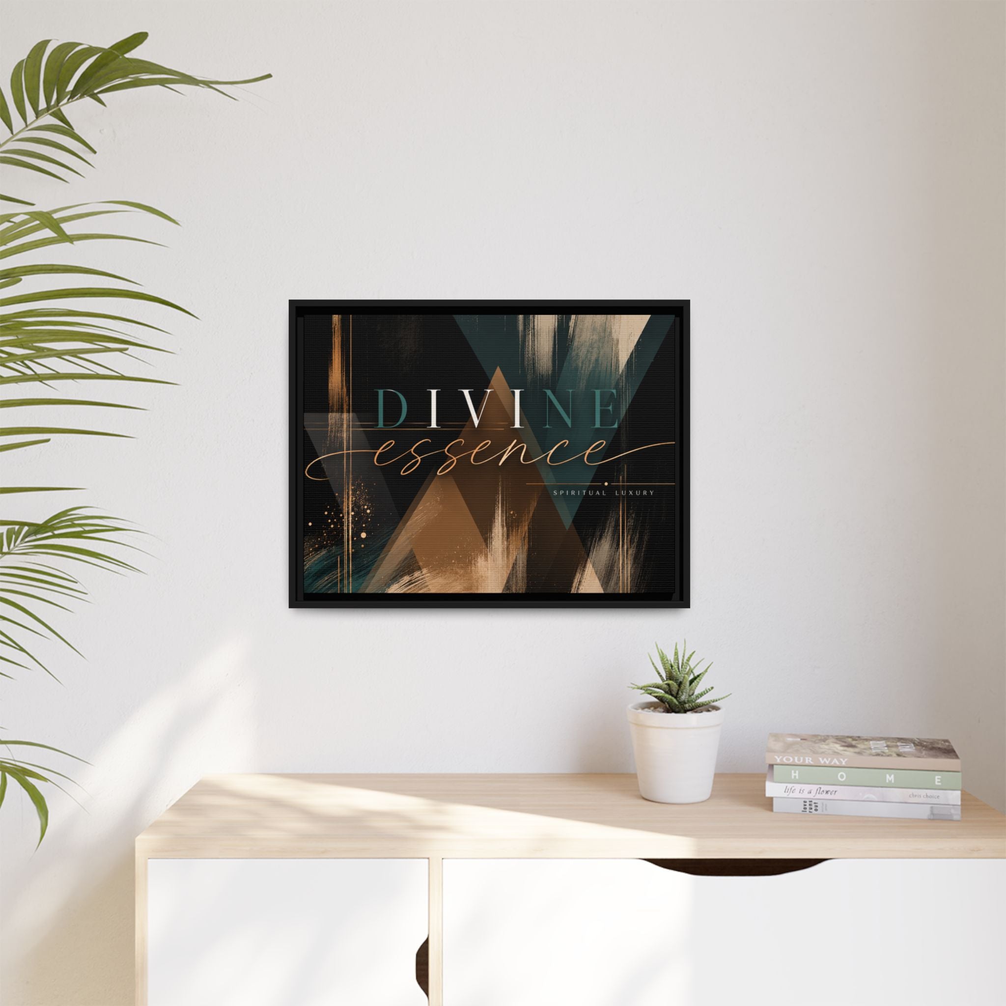 Divine Essence" Abstract Spiritual Luxury Wall Decor