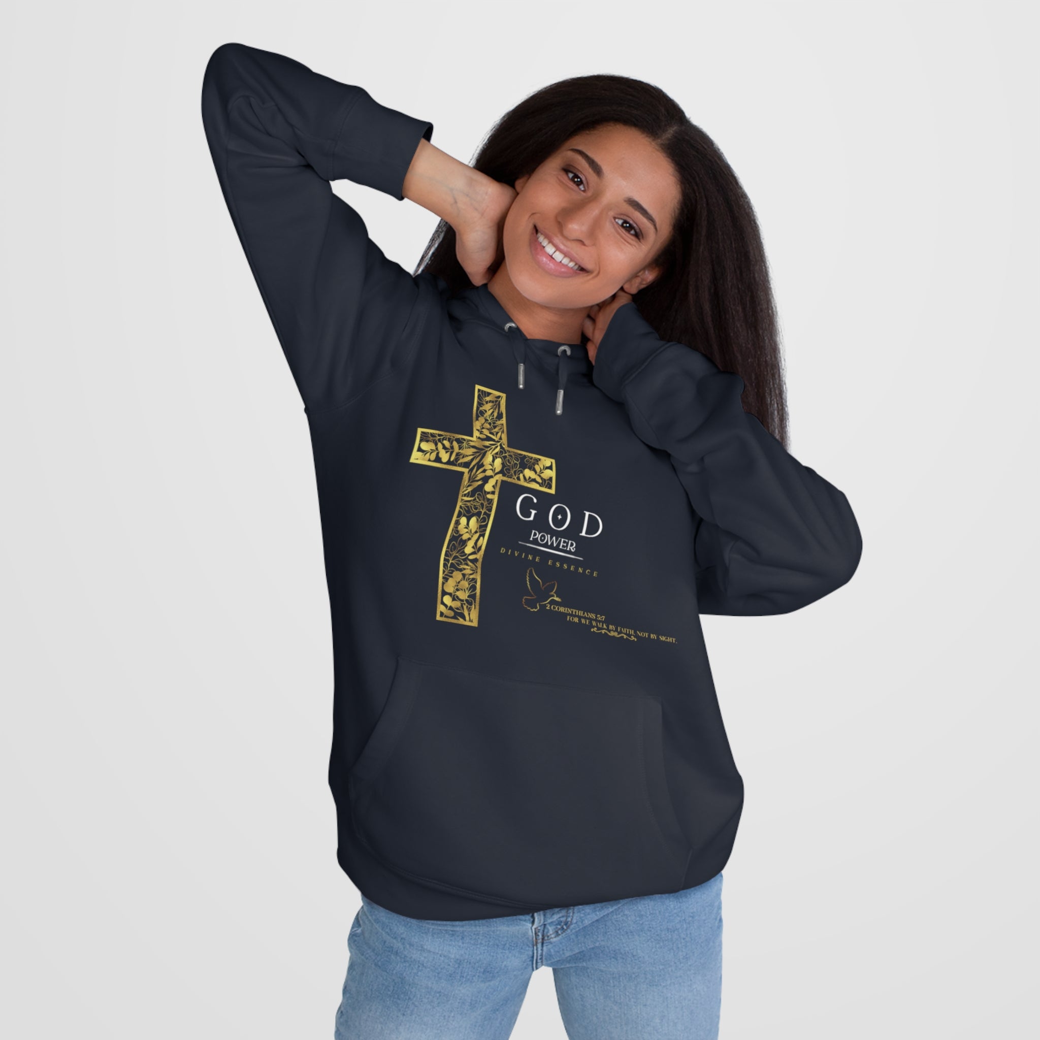 God Power Hoodie-Corinthians 5:7 Hoodie