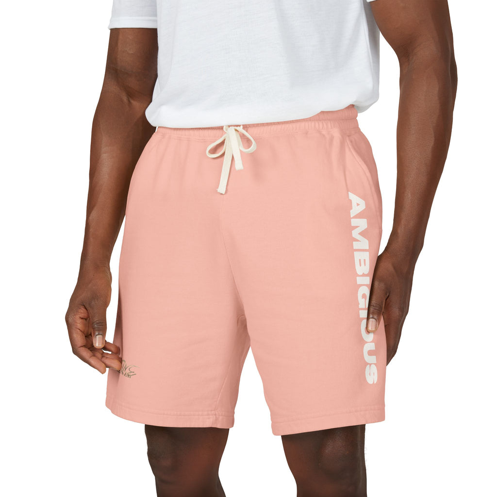 Ambiguous Vertical Script Sweat Shorts