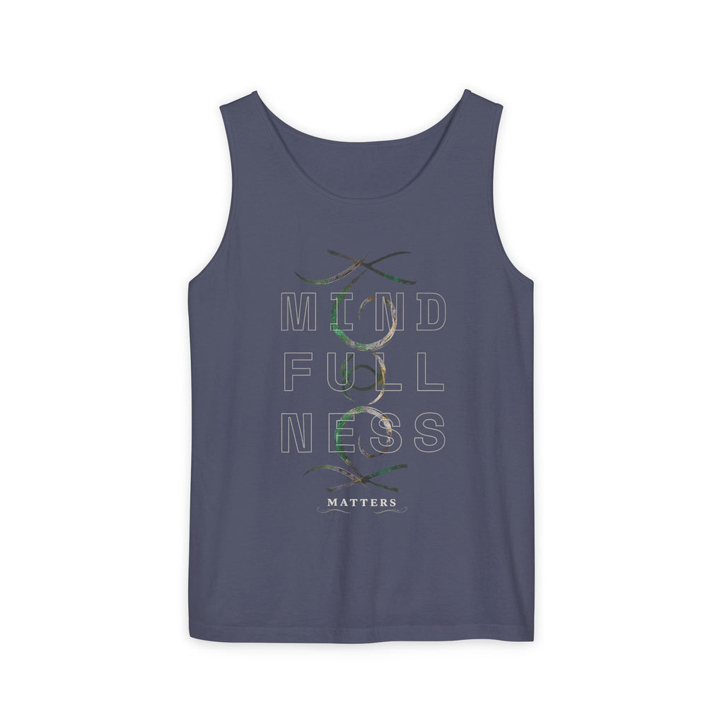 Mindfulness Matters Tank Top — Meditation/Yoga Inspirational Tank