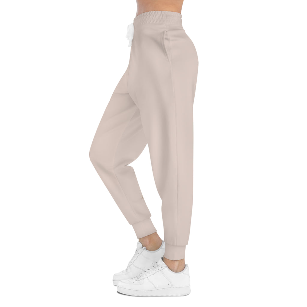 Minimal Embossed 'AMBITIOUS' Joggers