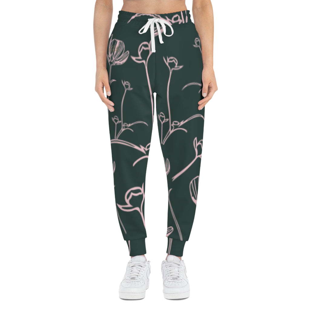 Ezzence Floral Sketch Joggers