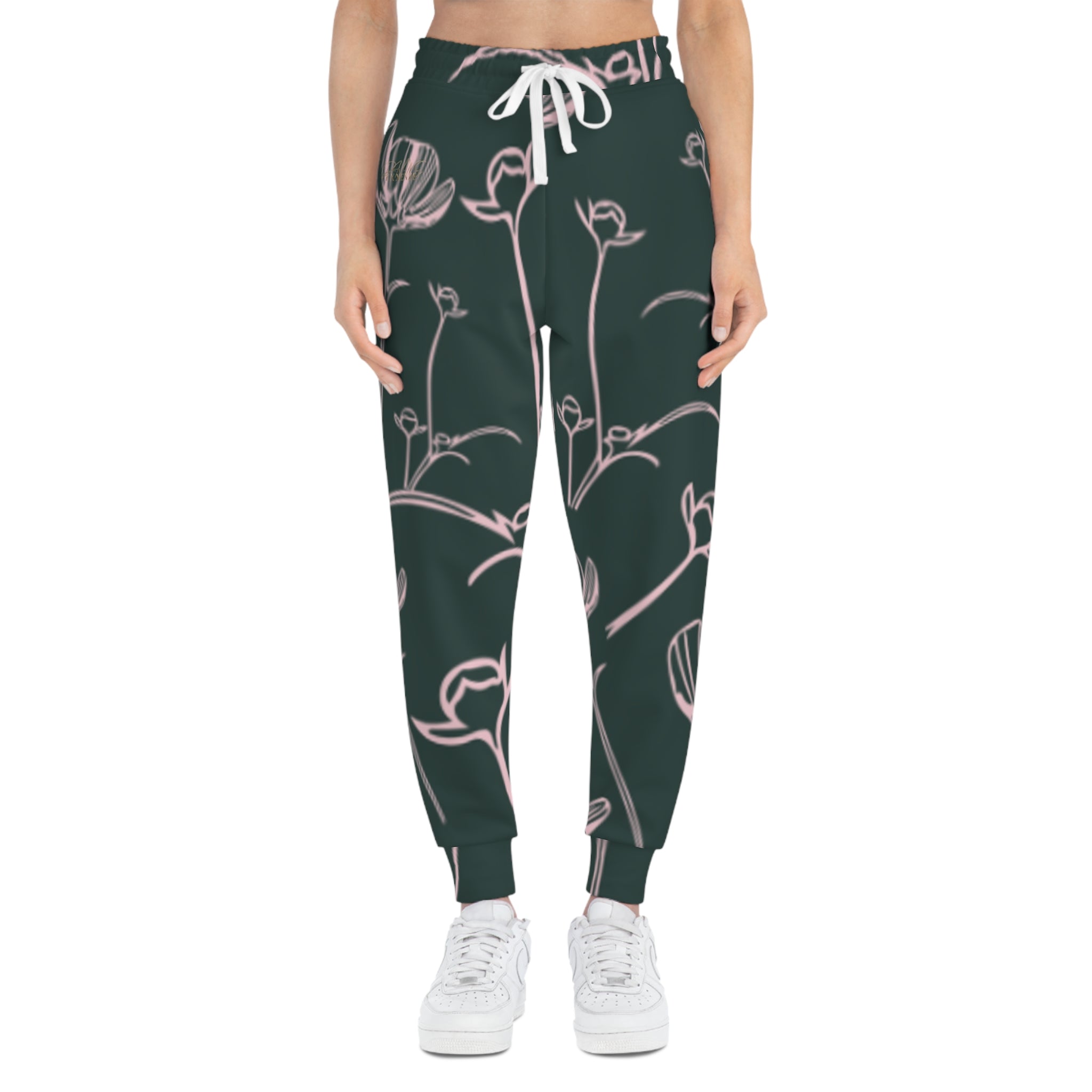 Ezzence Floral Sketch Joggers
