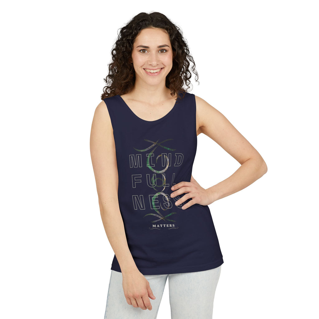 Mindfulness Matters Tank Top — Meditation/Yoga Inspirational Tank