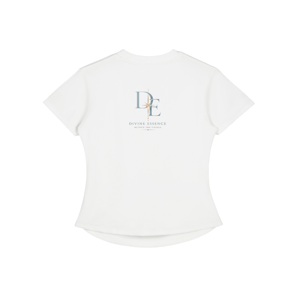 Vintage Washed Bodycon Cotton T-Shirt
