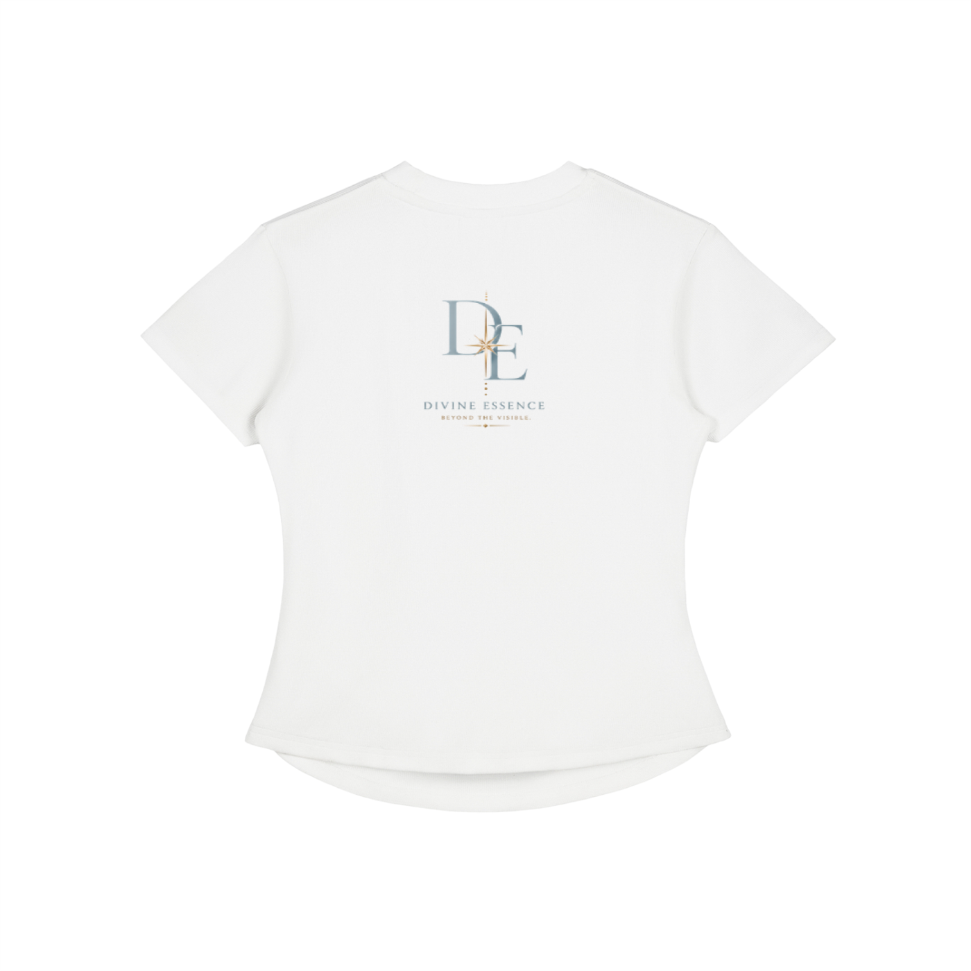 Vintage Washed Bodycon Cotton T-Shirt