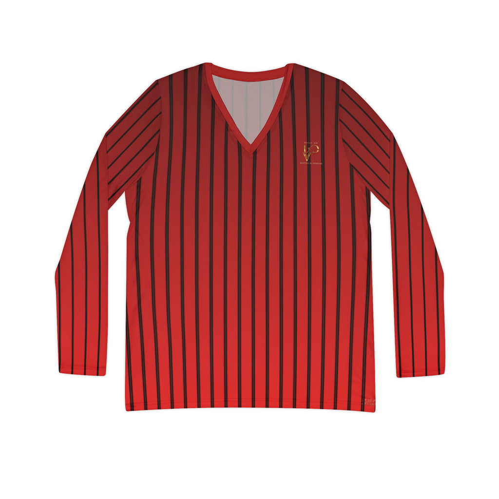 Scarlet Edge™ V-Neck Long Sleeve Top