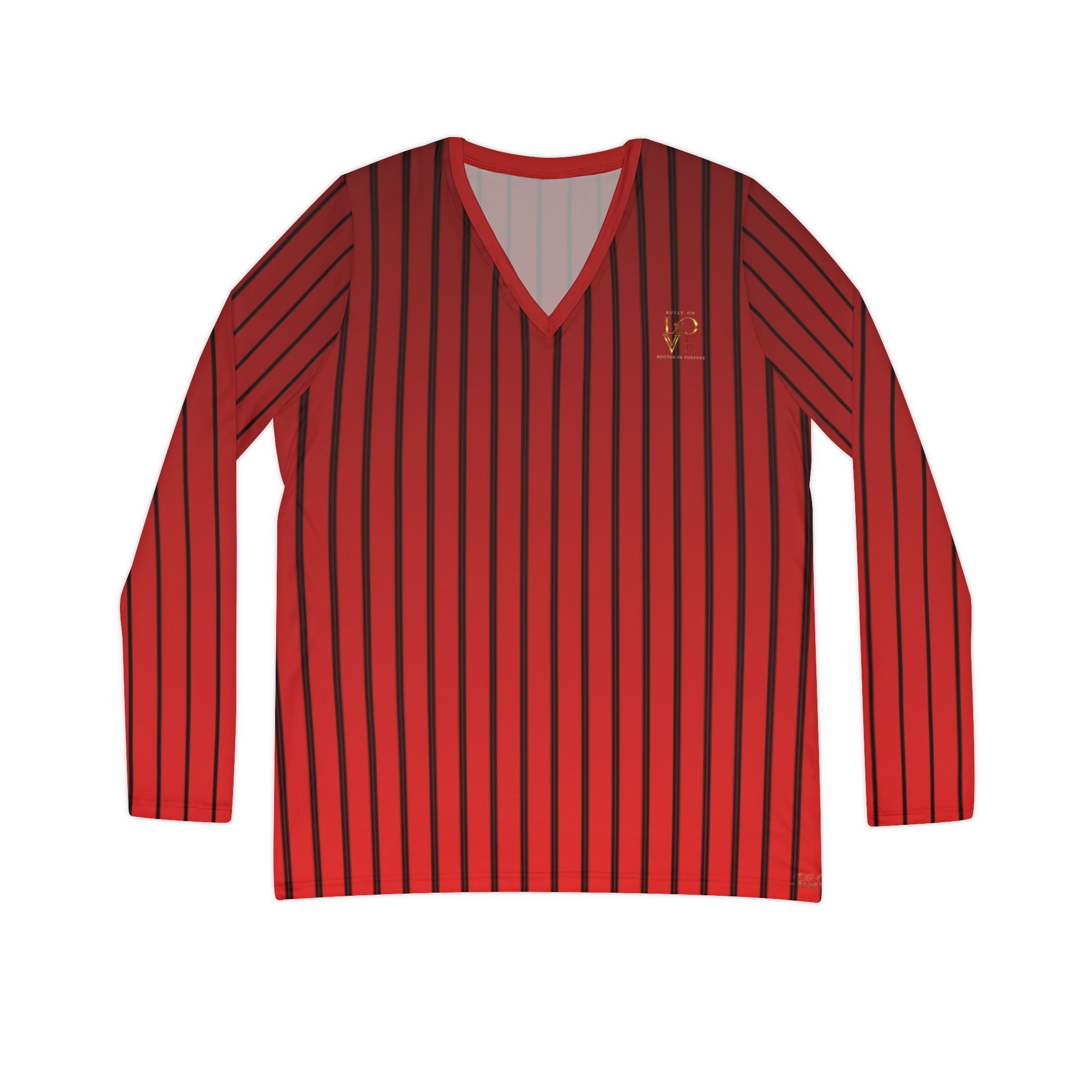 Scarlet Edge™ V-Neck Long Sleeve Top