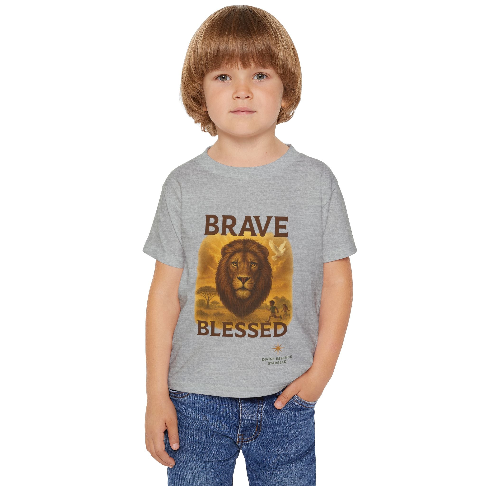 Brave & Blessed Toddler T-Shirt | Cute Kids Tee