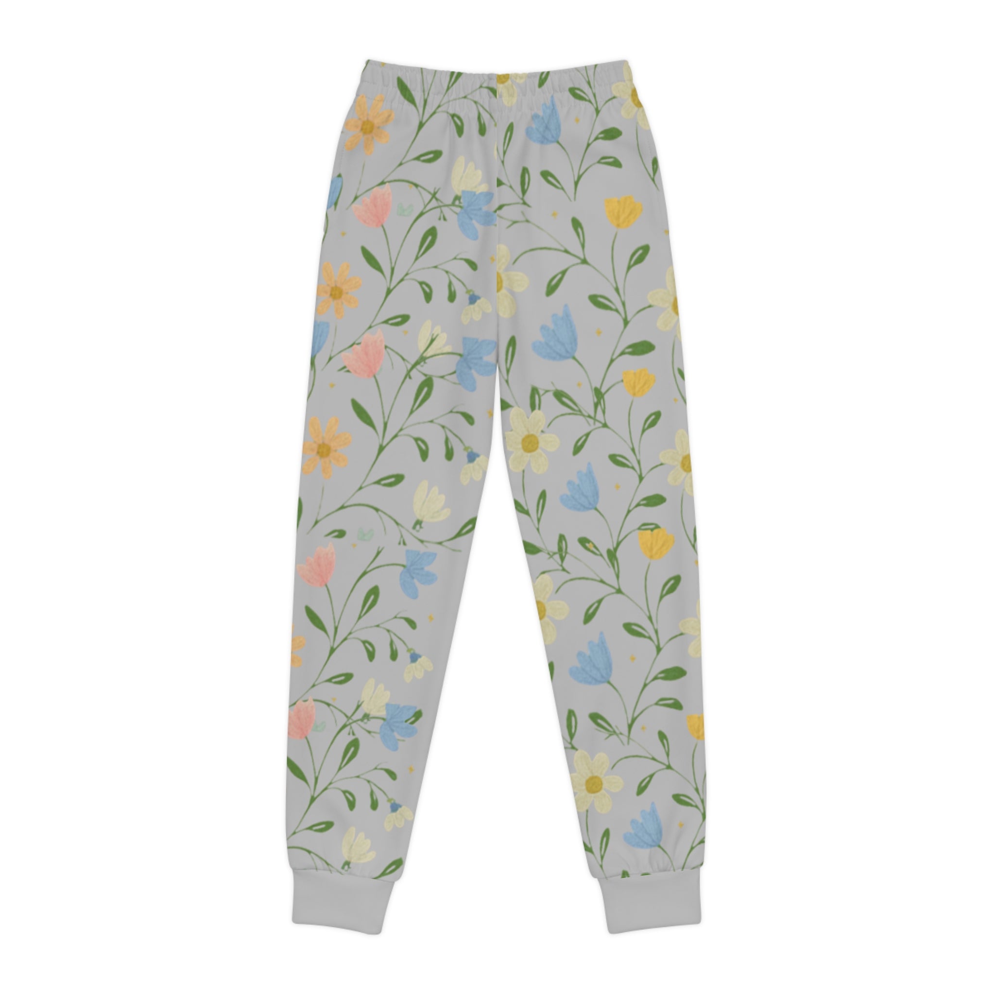 Joyful Bloom™ Youth Joggers – Grey