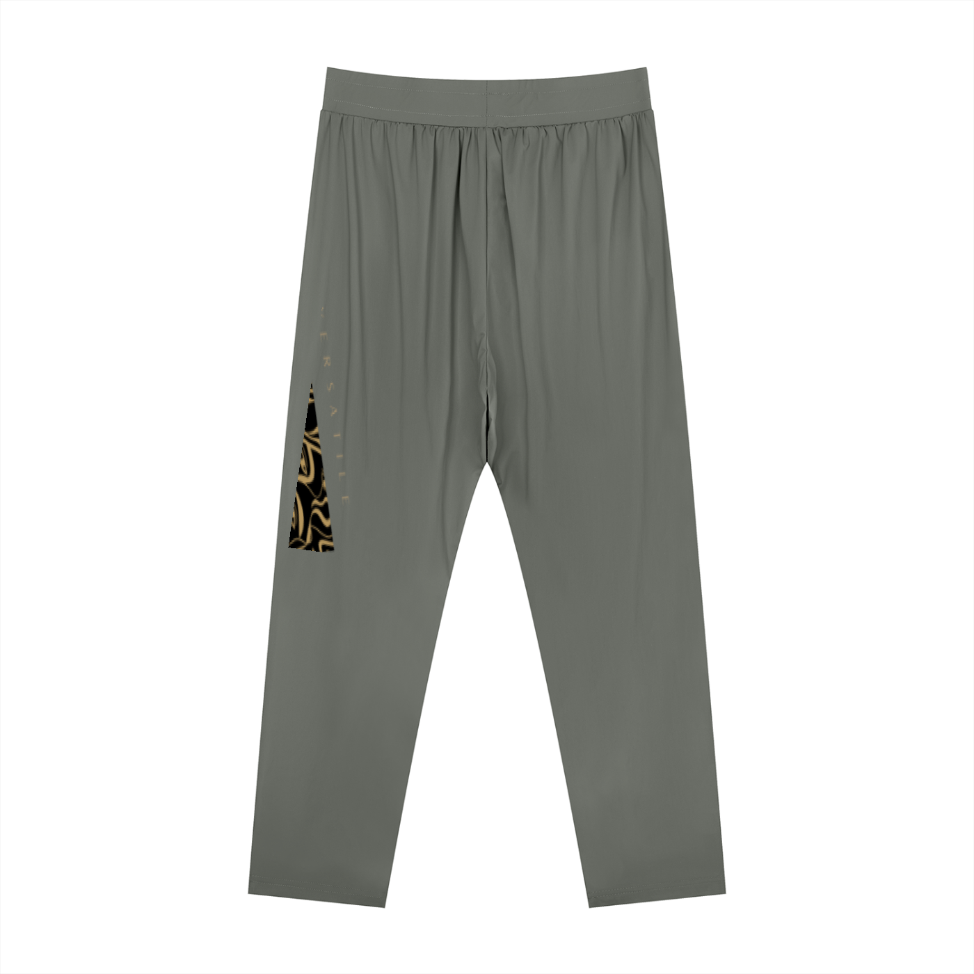 Men's Straight Leg Elastic Waist Pants