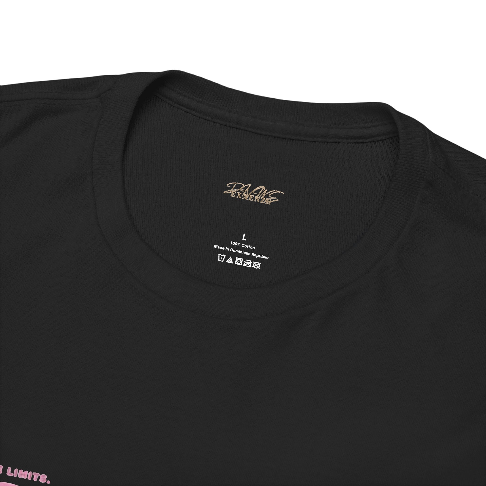 God Power Move in Faith™ Graphic T-Shirt, Unisex Crew Neck Short Sleeve 100% Cotton Tee, Black