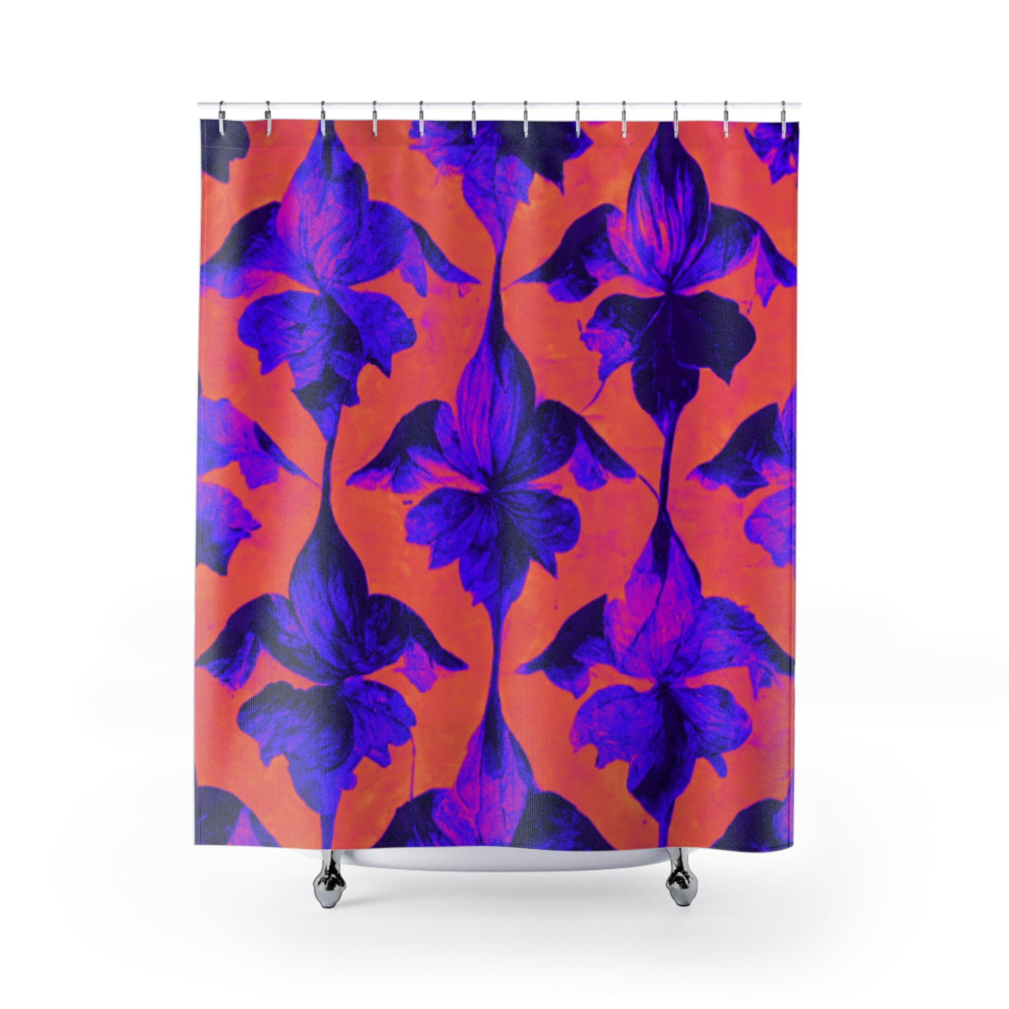 Indigo Bloom™ Shower Curtain