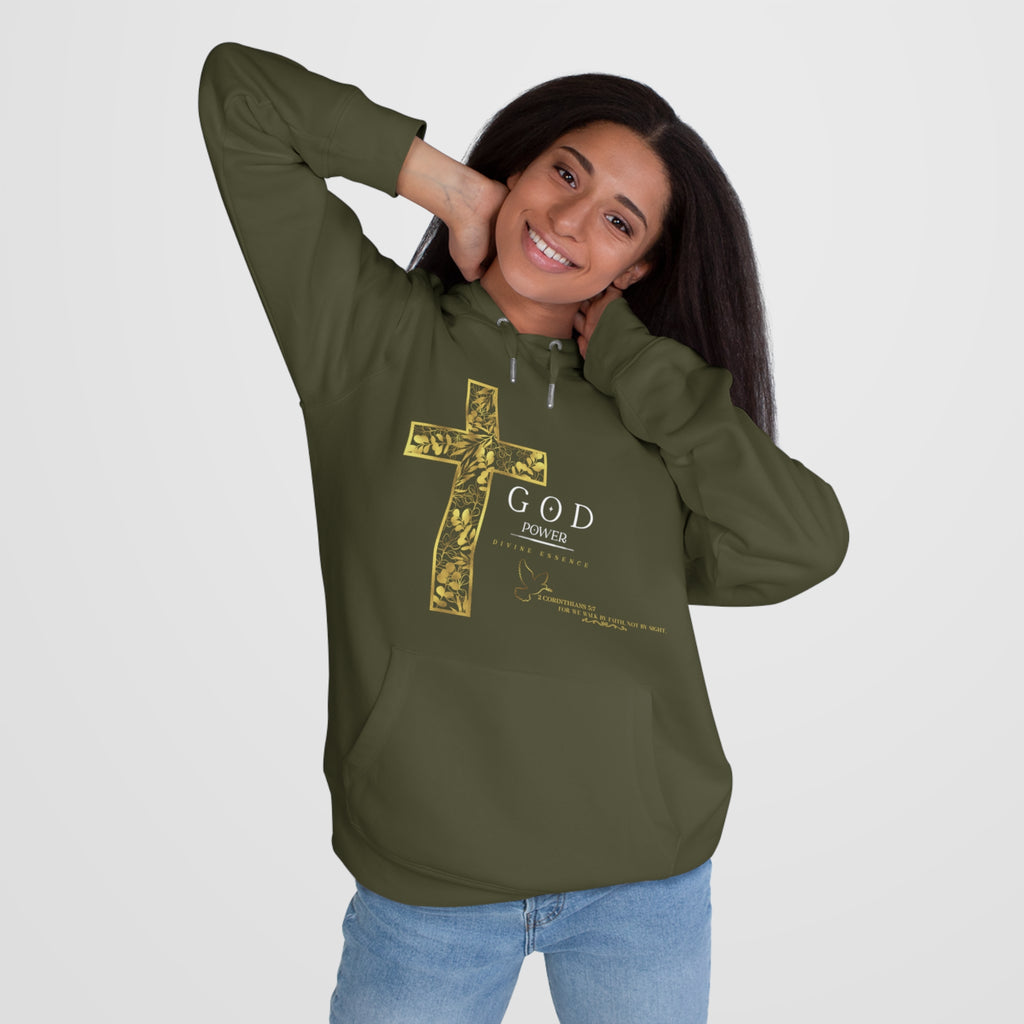 God Power Hoodie-Corinthians 5:7 Hoodie