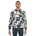 Blue Spock Embossed Crewneck